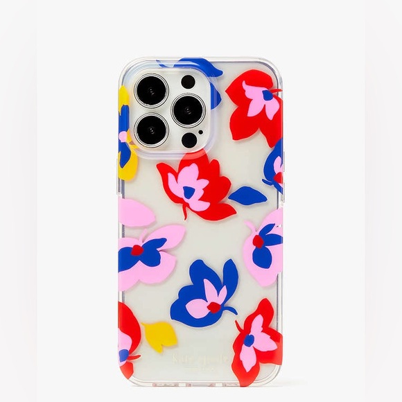 Kate Spade Summer Floral iPhone 13 Pro Case-New without box - Picture 1 of 8